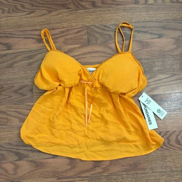 No Boundaries Babydoll Tank Top - Picture 4 of 5